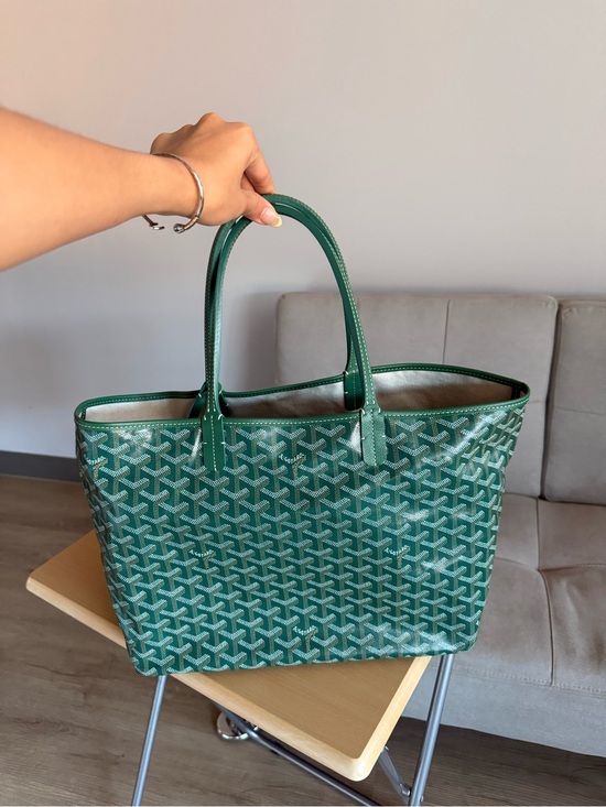Goyard Handbags - Goyardine Saint Louis PM Green